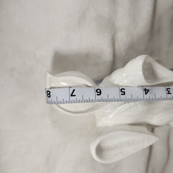 Vintage Halloween White, Spirit Ceramic Ghost Statue Decoration - Picture 5 of 6